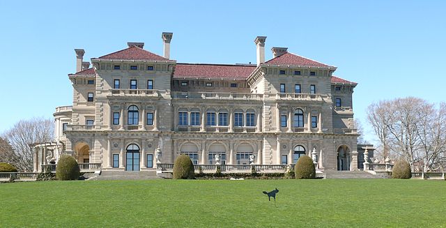 The Breakers Mansion in Newport RI